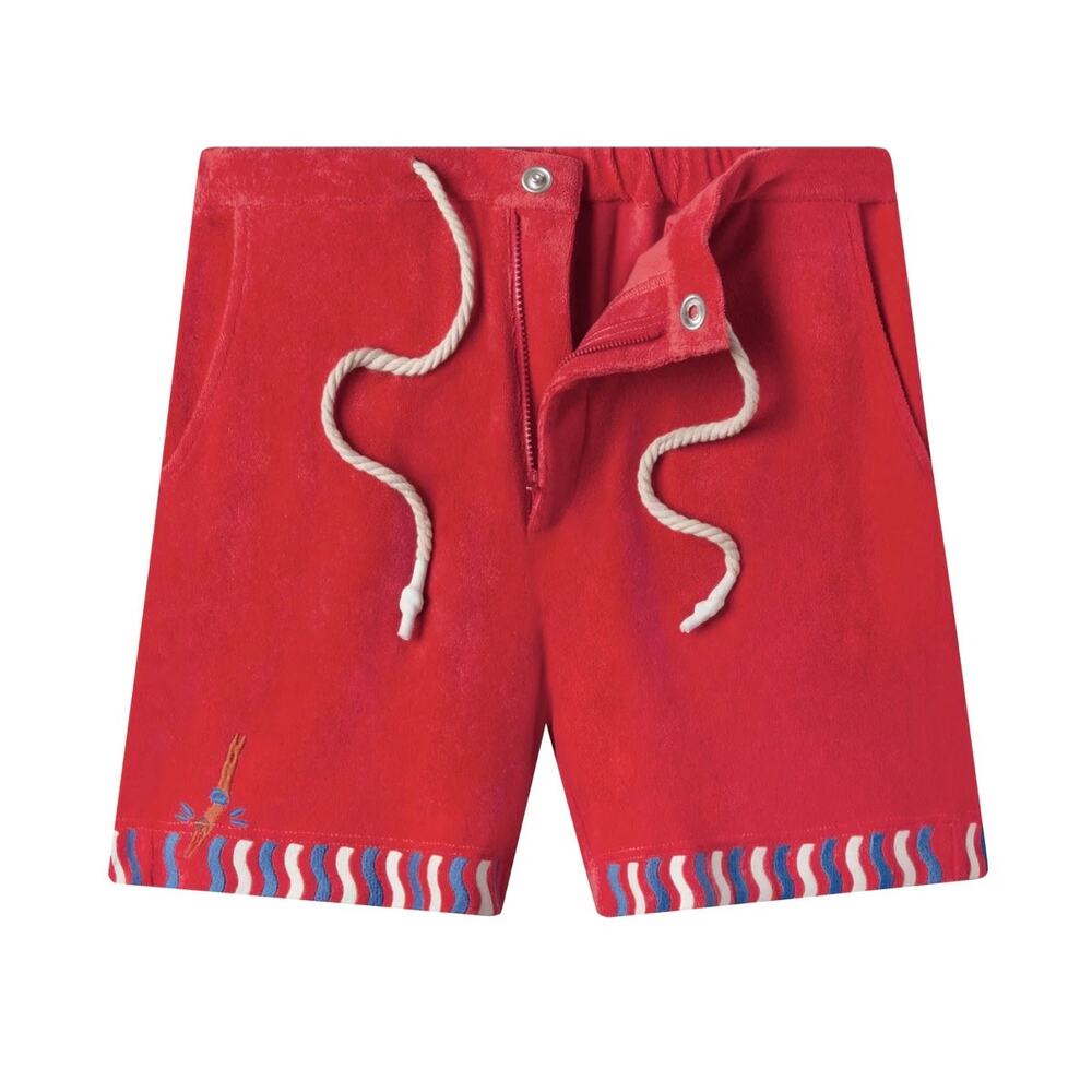 Tombolo Dive Cabana Terry Cloth Shorts x Hotel Magique Medium